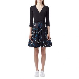 Diane Von Furstenberg Jewel Wrap Dress